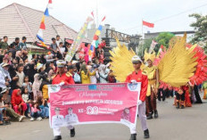 Pawai Karnaval HUT RI Ke-80 di Lawang Kidul Kreatif dan Unik