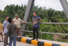 Jembatan Air Lematang Siap Diresmikan Gubernur 