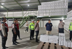 Periksa Pengamanan Gudang Logistik KPUD Muara Enim Jelang Pilkada 2024