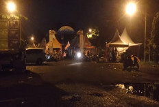 Tidak Kantongi Izin, Pasar Malam Ditertibkan