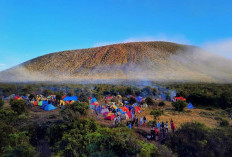 Panorama Indah di Lembah Dempo yang Biasa Tempat Menginap Para Pendaki