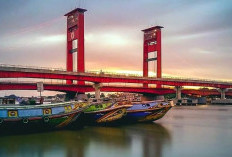 Ini Jembatan Terpanjang di Sumsel, Panjangnya 1.177 Meter Dibangun 1962