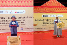 Siswa SD Bukit Asam Tanjung Enim Juara Story Telling se-Kabupaten Muara Enim