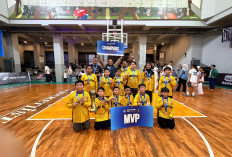 Bukti Pembinaan Usia Dini Berbuah Prestasi,  Tim Basket Binaan PTBA Raih Juara Galaxy Stars Rising Cup 2025