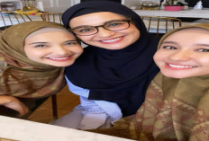 Kesejukan Tiga Cewek Seleb Hijab