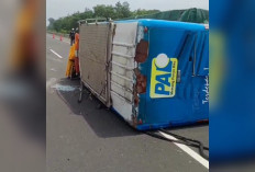 Mobil Paltv Kecelakaan di Tol Prabumulih-Simpang Inderlaya