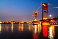 Pesona Malam Palembang Kian Memikat, Jembatan Ampera dan Sungai Musi Jadi Daya Tarik Utama