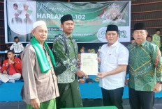 Harla ke-102 NU Kabupaten Muara Enim Meriah, Dibarengi MoU dan Penyerahan Sertifikat Wakaf