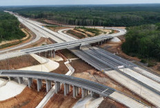 Progres Tol Betung-Jambi Seksi 1A Sudah 65 Persen