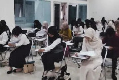 Membludak, 500 Lebih Pendaftar Rebut 80 Kursi Pelatihan Kerja di Muara Enim