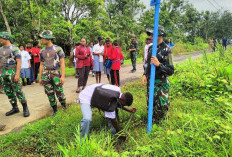 Personil Satgas Kewilayahan RI-PNG Yonif 141/AYJP Gelar Bhakti Sosial 