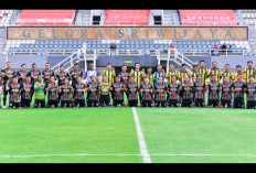 Oldstar Tanjung Enim Gelar Fun Game Bersama Tim Bukit Asam Kertapati di Stadion Gelora Sriwijaya