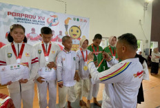 Melampaui Target Perolehan Mendali, Cabor Kempo Berhasil Harumkan Nama Kabupaten Muara Enim