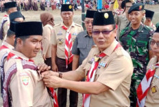 Perkemahan Akhir Tahun 2024 Komitmen Kwarran Gelumbang dalam Pembinaan Pramuka