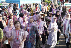 Unik Aja! Di Sumsel Ada Kebaya RUN 2025 yang Pesertanya Semuanya Emak-emak