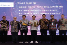 Sabet 3 Penghargaan, Bukit Asam Cetak Prestasi di Top Digital Awards 2023