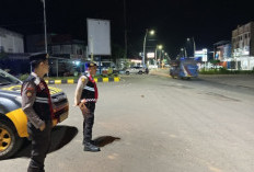 Polisi Jaga Rasa Aman Masyarakat Kota Muara Enim