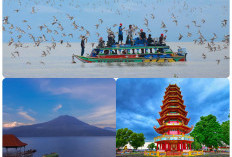  Wisata Keren di Sumsel dari Jembatan Megah, Danau Vulanik dan Pagoda di tengah Sungai Musi