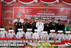 525 Warga Binaan Lapas Muara Enim Terima Remisi HUT RI ke-79, Ini Rinciannya