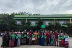 Lapas Muara Enim dan PT MKJ Bersinergi Bakti Sosial di Pesantren La Roiba