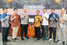 Ungkap Pencurian Kabel! PLN Ganjar Polres Muara Enim Dengan Penghargaan