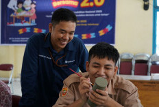 Ukir Cita Bersama Siswa SLB Palembang Lewat Seni