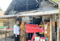 Respon Cepat Pemkab Muara Enim, Bantuan Tiba di Lokasi Kebakaran Desa Pinang Banjar