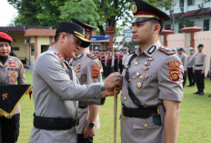 Dua Perwira Polres Muara Enim Dimutasi