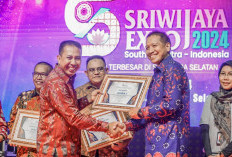 Stand SKK MIGAS – KKKS Raih Juara 1 Stand Terbaik di Sriwijaya Expo 2024