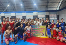 Muara Enim Matangkan Prestasi Gulat Lewat Tryout di Palembang