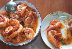 CARA MASAK UDANG SAUS PADANG