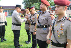 2 Perwira Polres Muara Enim Sertijab