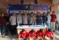 Team Trabazz Polsek Gunung Megang  Rangkap Komplotan Pencurian Sepeda Motor di Empat Lokasi