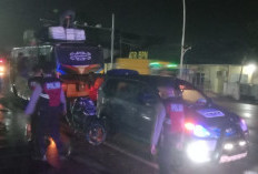 Persempit Ruang Gerak Pelaku Kejahatan, Polres Muara Enim Gelar Patroli Malam 