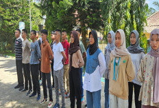 Dalam Rangka Menyambut HUT RI, Sebanyak 19 Pelajar di Gelumbang Ikuti Seleksi Paskibra Tingkat Daerah