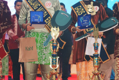 Attalah Zahran dan Harizan Syifa Rahmania  Raih Juara Bujang dan Gadis Serasan 2024