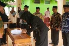 Iin Parlina Jabat Kepala MAN Muara Enim