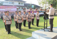 4 Pejabat Utama Polres Muara Enim Diganti