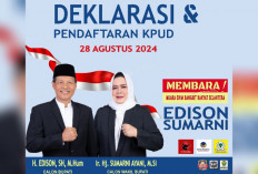 2 Partai Raksasa Akhirnya Usung Edison-Sumarni di Pilkada Muara Enim 2024