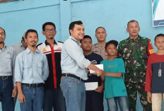 PAMA Santuni 84 Anak Yatim di Tanjung Enim