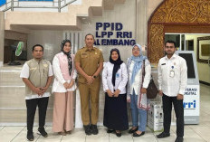 Diskominfo Kabupaten Muara Enim Jalin Kerja Sama dengan RRI untuk Publikasi Pembangunan Daerah