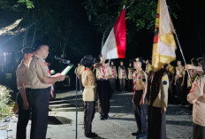 Tri Satya Bergema, 76 Pramuka Resmi Jadi Saka Bhayangkara Muda