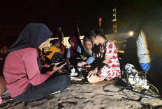 Gelap Pascabanjir, Rig Pertamina Jadi Sumber Listrik