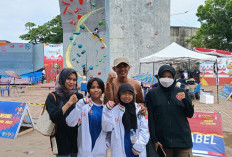 Parraz Dwi Nabila Harus Rela Lepas Emas, Tangis Haru Warnai Final Panjat Tebing Porprov Muba