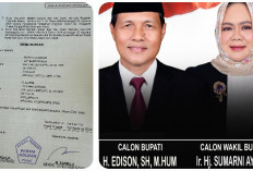 Penampakan B1 KWK Partai Golkar untuk Edison-Sumarni Ttd Balil Lahadalia