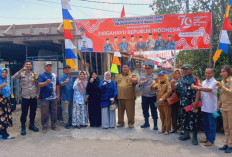 Lomba Menghias Jalan ala Warga Kelurahan Pasar III Muara Enim Meriahkan Kemerdekaan