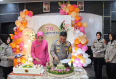 Polres Muara Enim Gelar Syukuran HUT Ke-76 Polwan RI