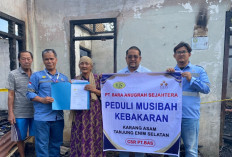 PTBAS Salurkan Bantuan Korban Kebakaran di Kelurahan Karang Asam 