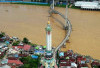 Panjangnya 503 Meter, Hubungkan Ancol dan Seberang. Ini Jembatan Menawan  Icon Kota Jambi