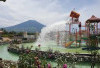 Bukan Hanya Kebun Teh, Pagaralam Juga Punya Waterpark dengan View Gunung Dempo